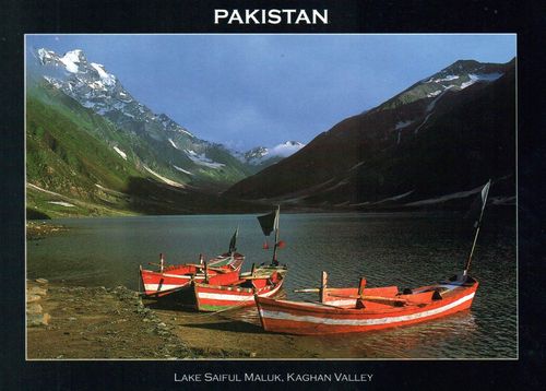 (image for) Pakistan Beautiful Postcard Lake Saif Ul Malook